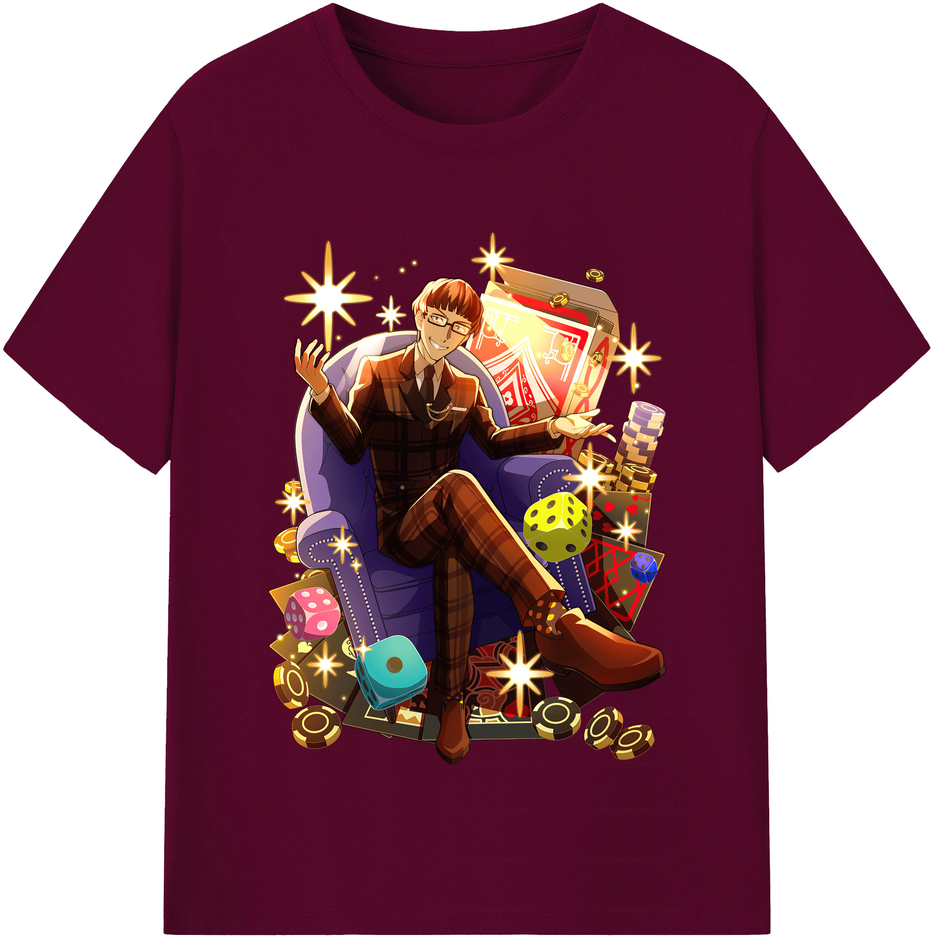（画像用） 文豪ストレイドッグス Bungo Stray Dogs レディースカジュアルプリントTシャツ（綿100％）